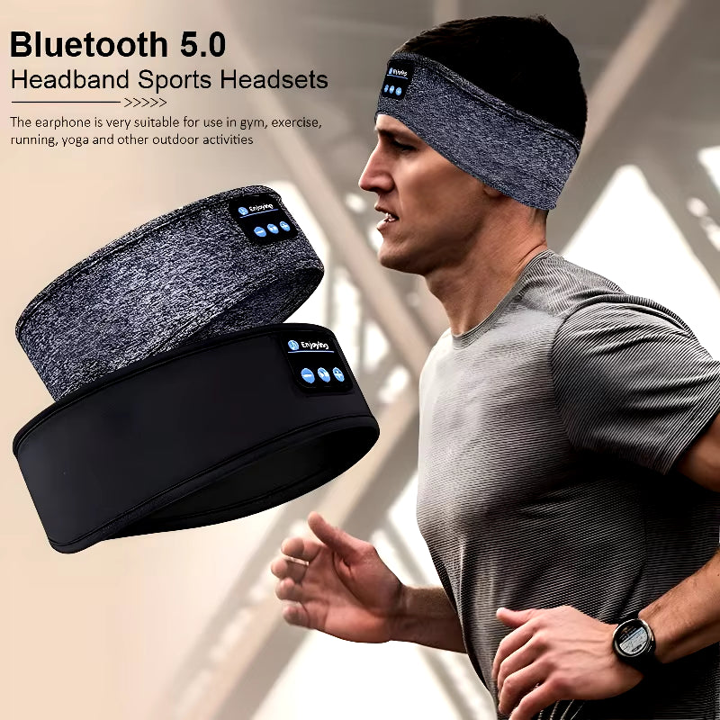 Music Headband Bluetooth Summer Breathable Sports Headbands Running Wireless Band Athletic Custom Sleep Headphone Band